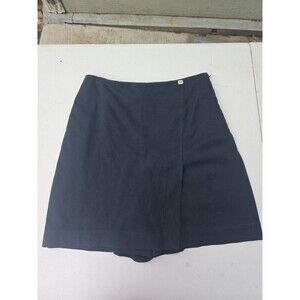 St. John Sport by Marie Gray Black High Waisted Skort Shorts | Size 6